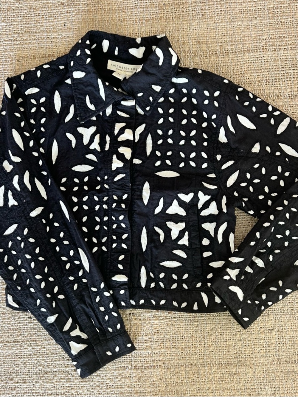 saltwater LUXE Black & White Jayme Jacket - Picture 3 of 14